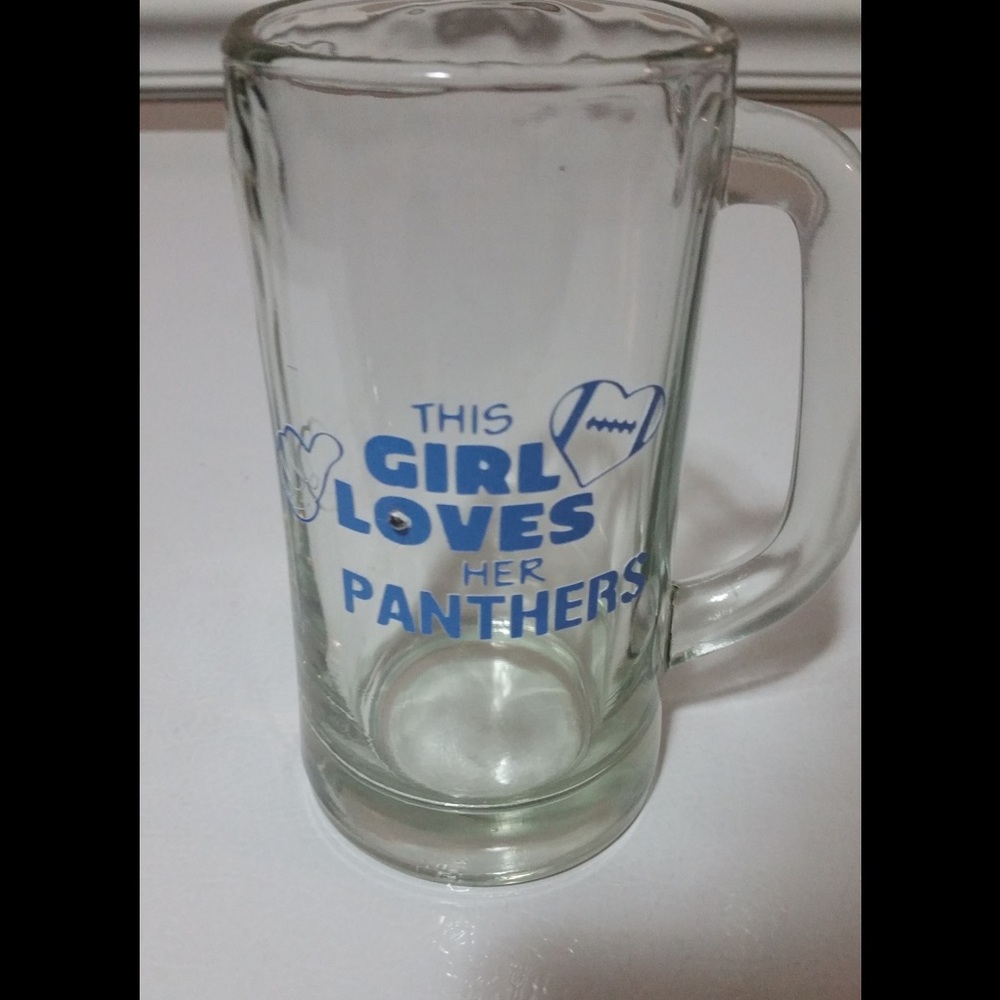 Carolina Panthers Beer Mug.