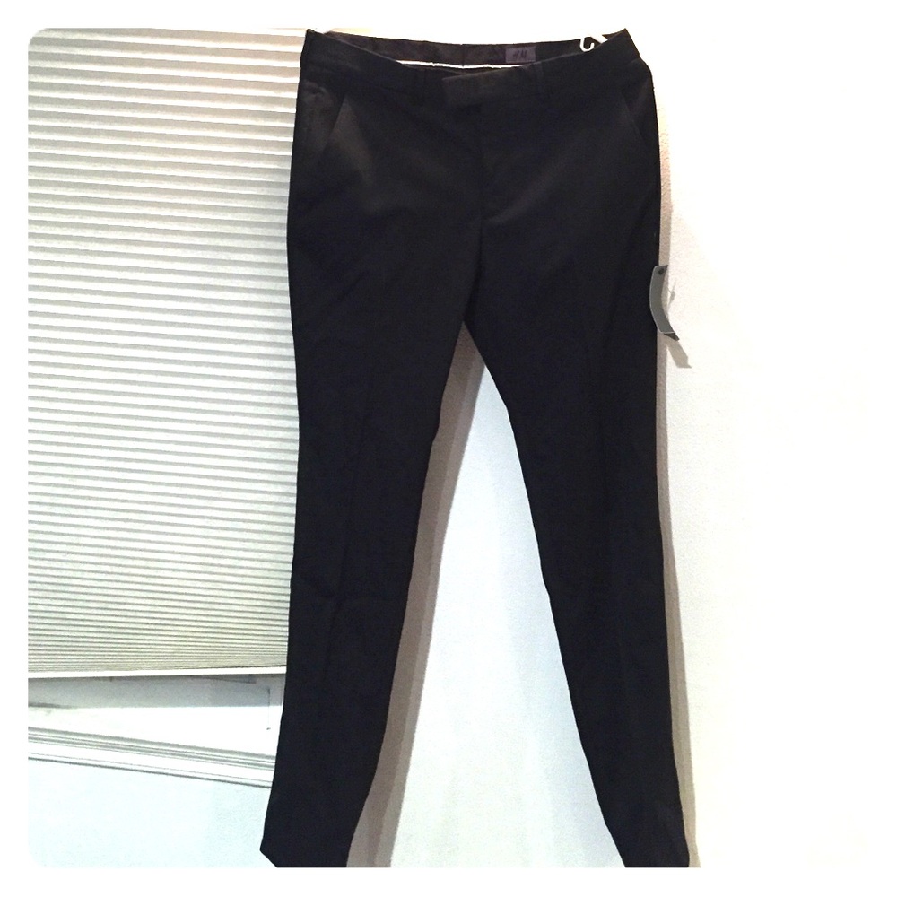 NWT Men's Black Dress Pants 32R from H&M