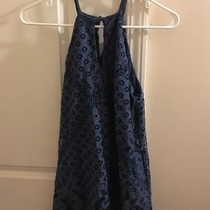 Navy Alya dress from Francesca's