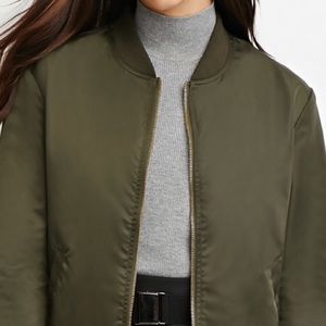 Forever 21 Olive Bomber