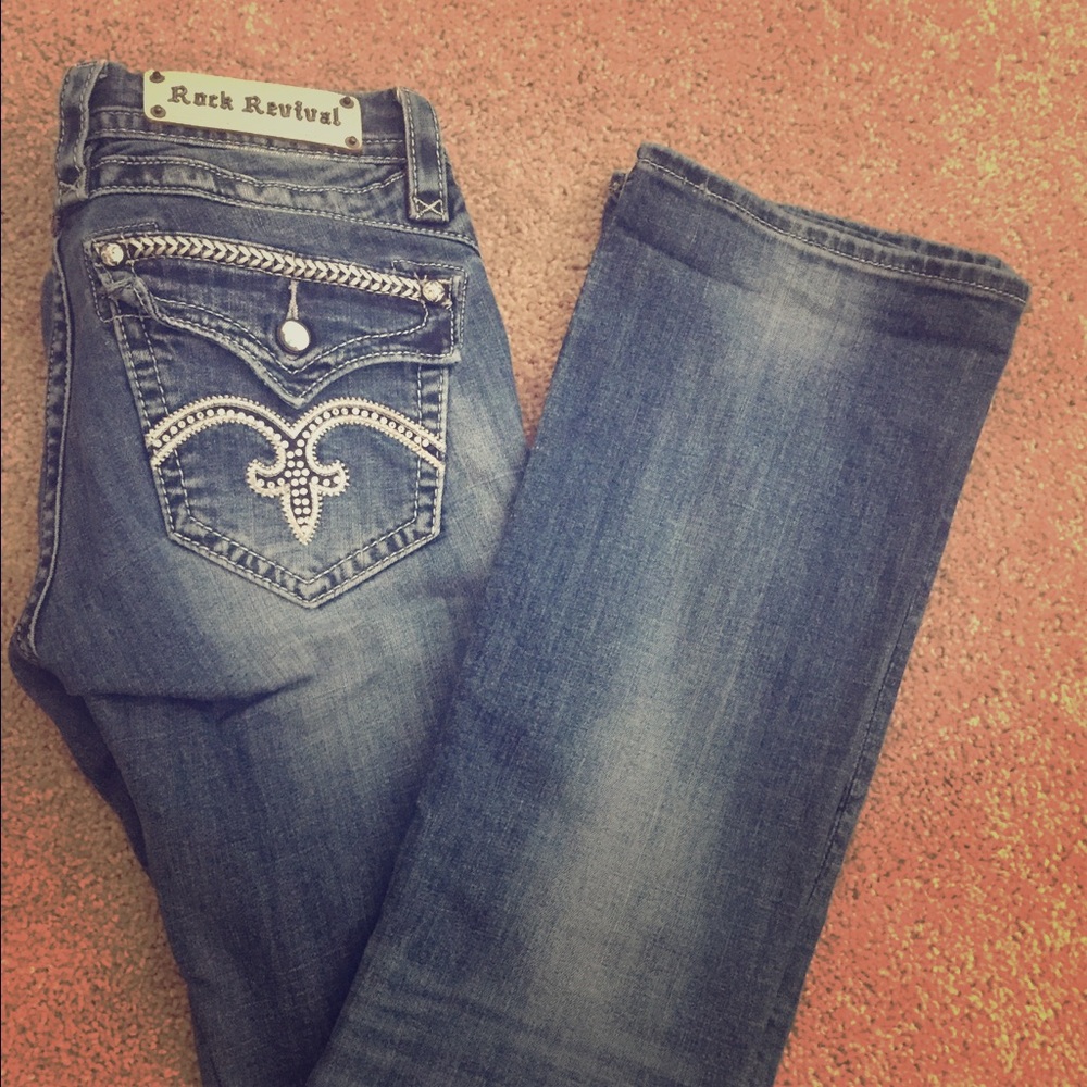 Women's Rock Revival Sasha Jeans Size 28