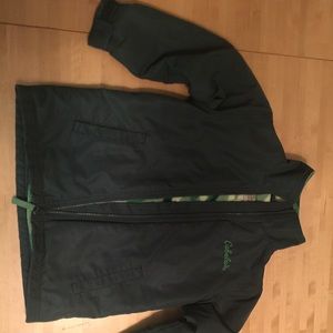 Cabelas fleece lined windbreaker