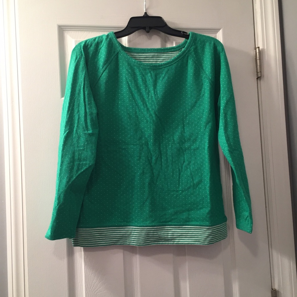 Reversible Polkadot and Striped Sweater