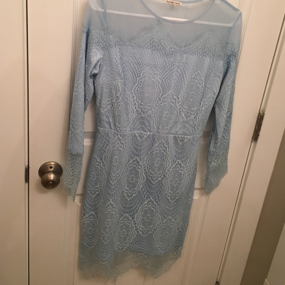 Cinderella blue lace dress