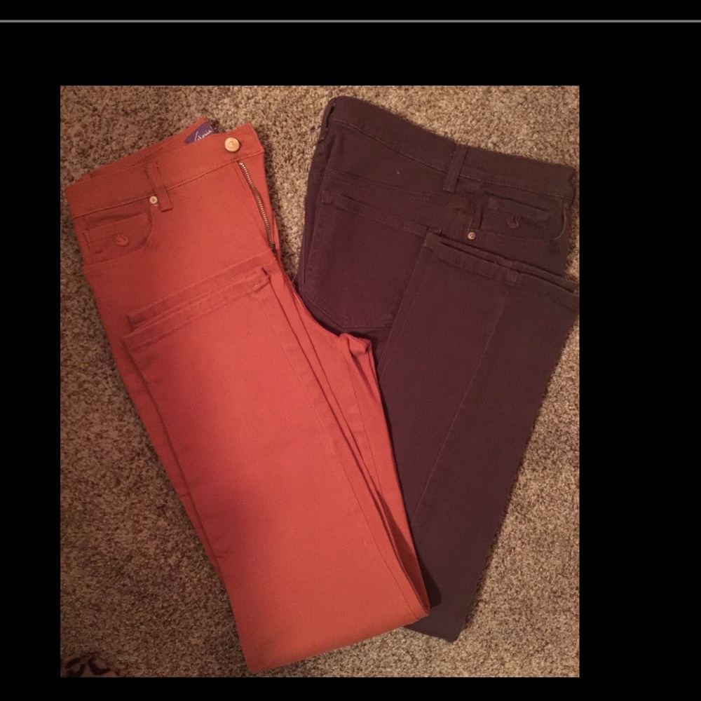Colored Denim Jeans