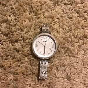 Fossil watch. Asking 30.00. Needs battery replaced