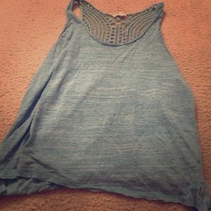 Teal tank top