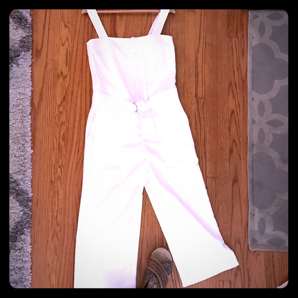 Club Monaco White Romper Jumpsuit
