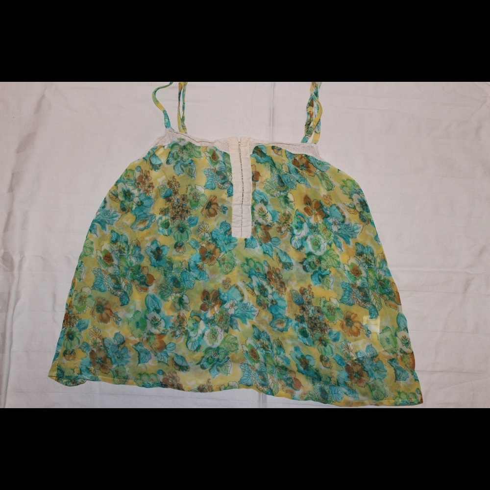Cute Floral tank top