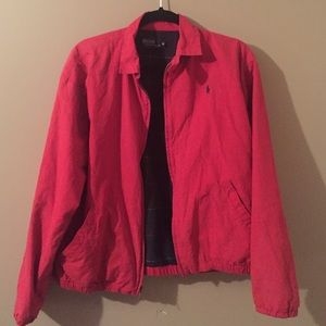 Red Polo Jacket