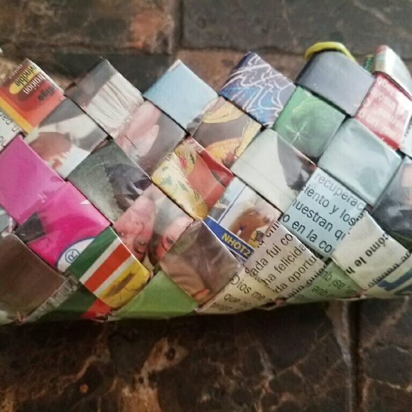 Handbags - Wallet made out of magazines