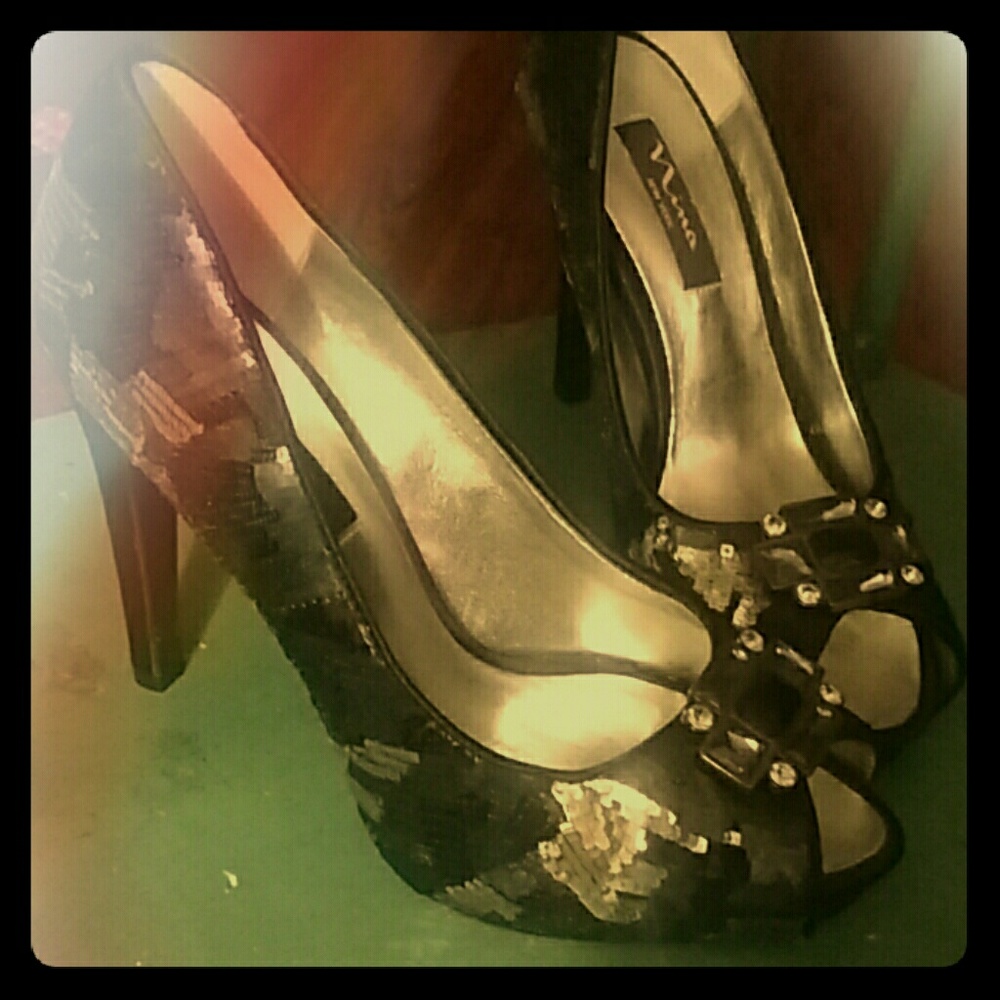Blingy heels