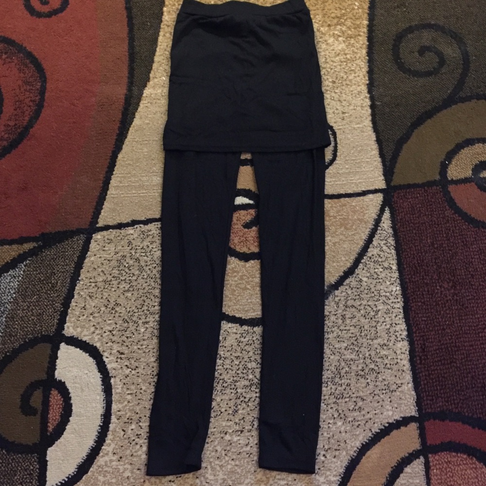 Skirted leggings