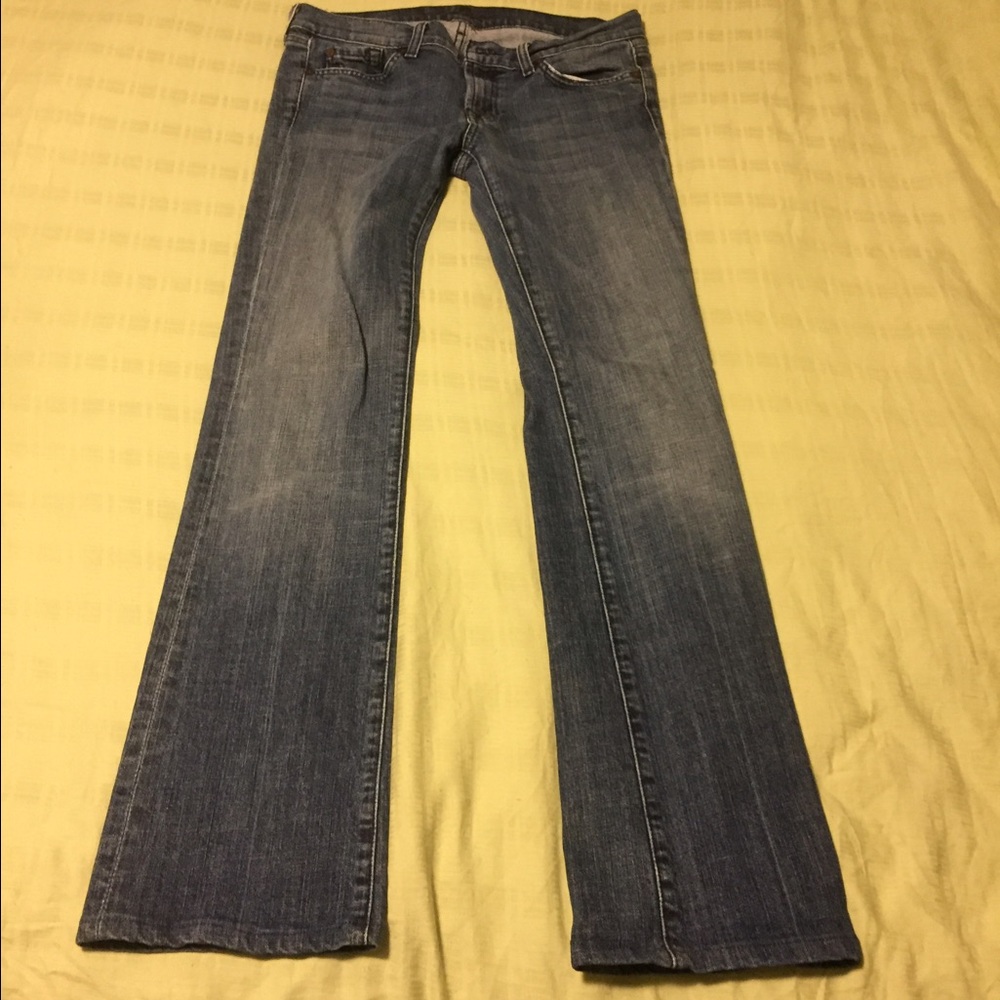 29 x 32" 7 For All Mankind Bootcut Jeans