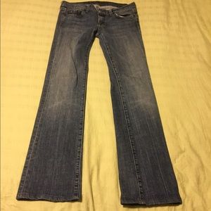 29 x 32" 7 For All Mankind Bootcut Jeans