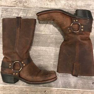Frye Harness Boots