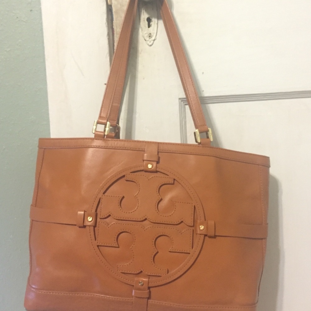 Tory butch brown tote
