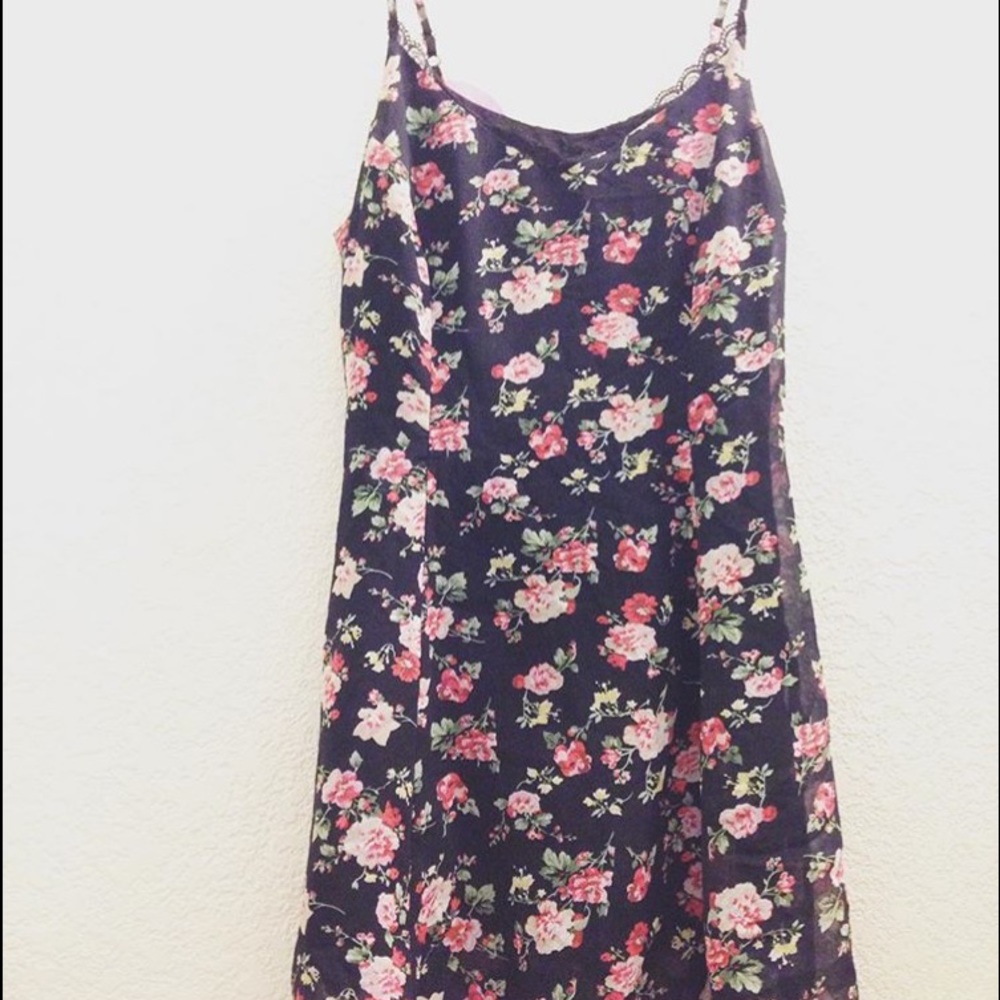 Floral Fit & Flare Dress/A line Dress