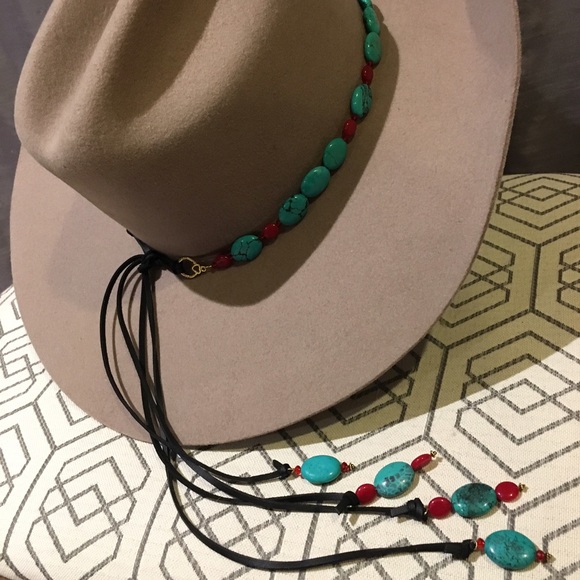 Handmade Hat Band that doubles as a necklace