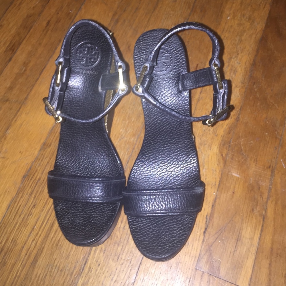 Tory Burch heels Black and Tan