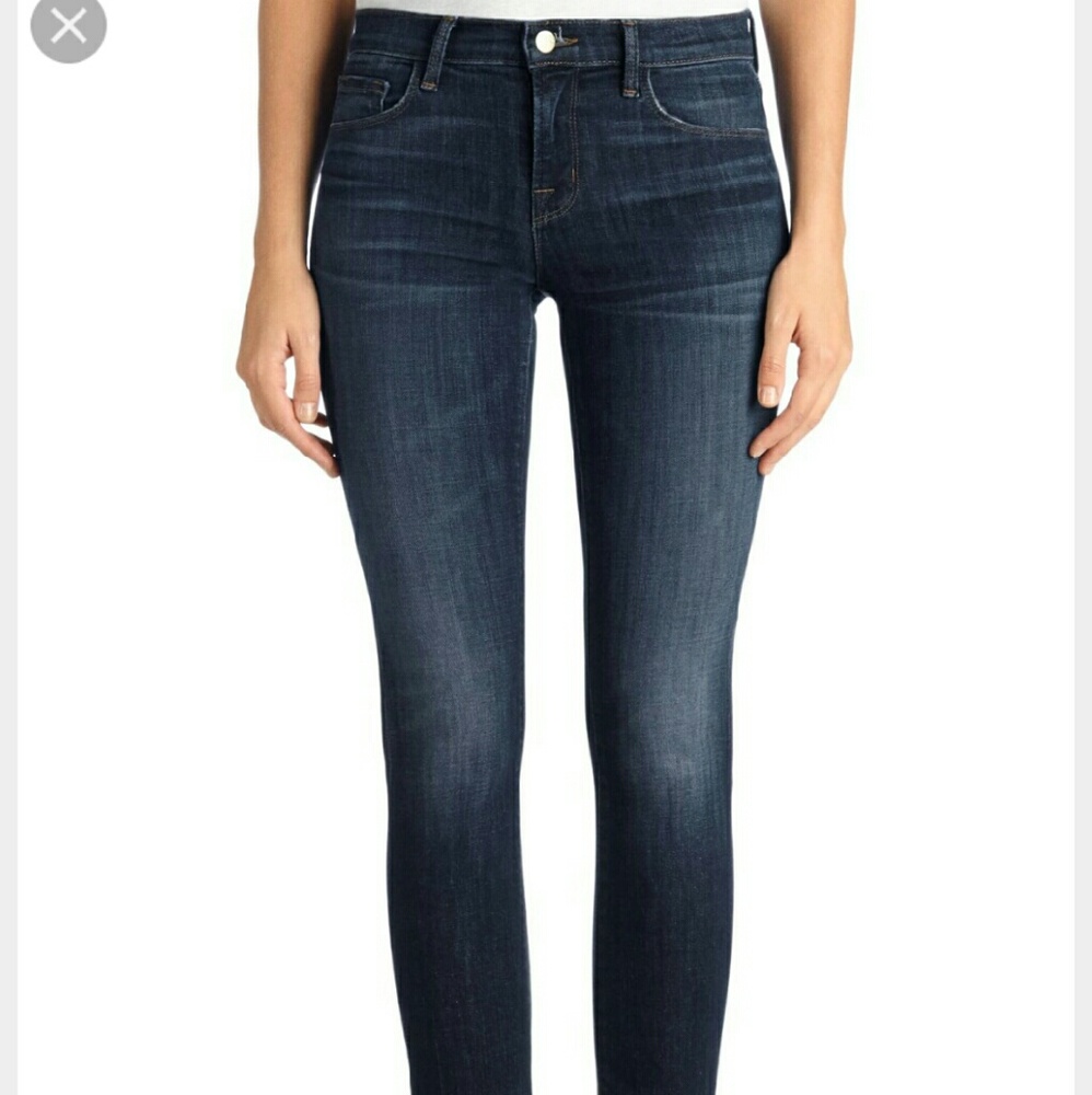 J Brand demin front black back jeans size 26