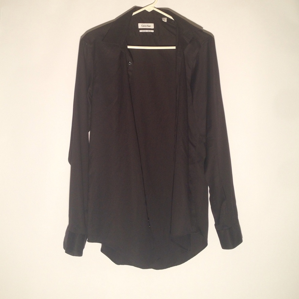 Calvin Klein Non-Iron Slim Fit Button Down