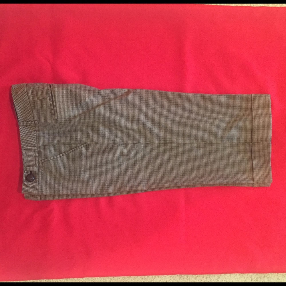 Pleated Capris