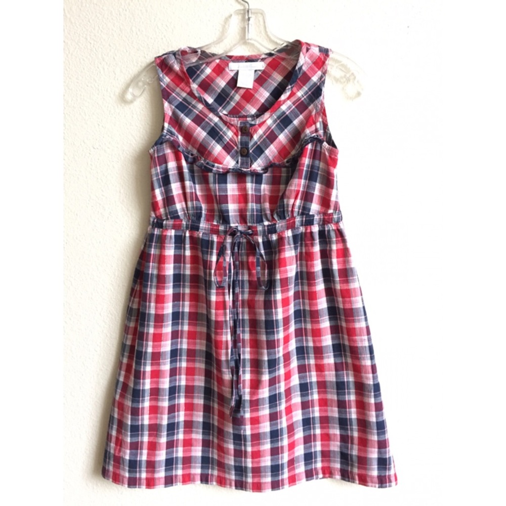 Charlotte Russe Mini sleeveless Checkered Dress