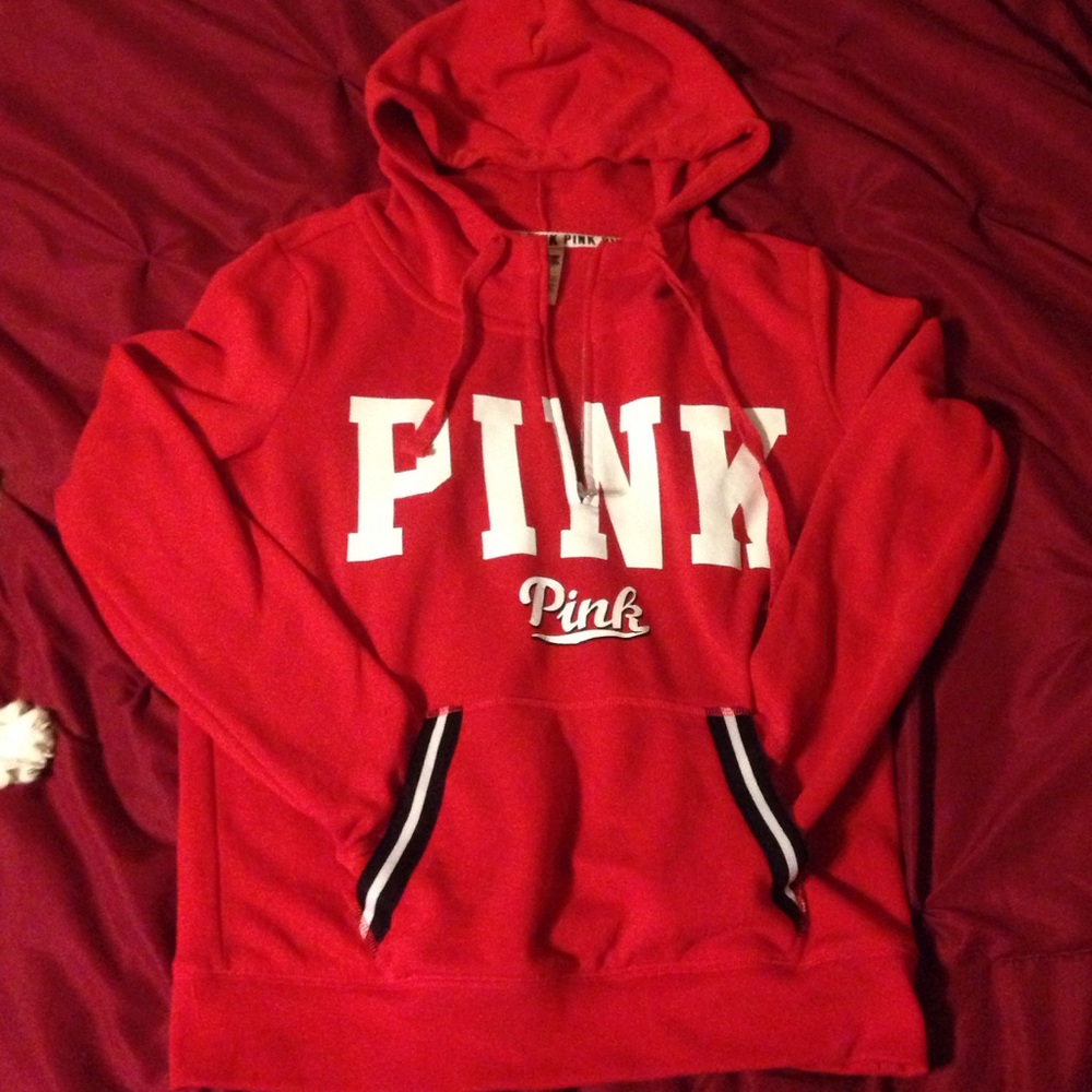 PINK half zip