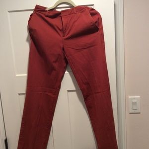 Red pants