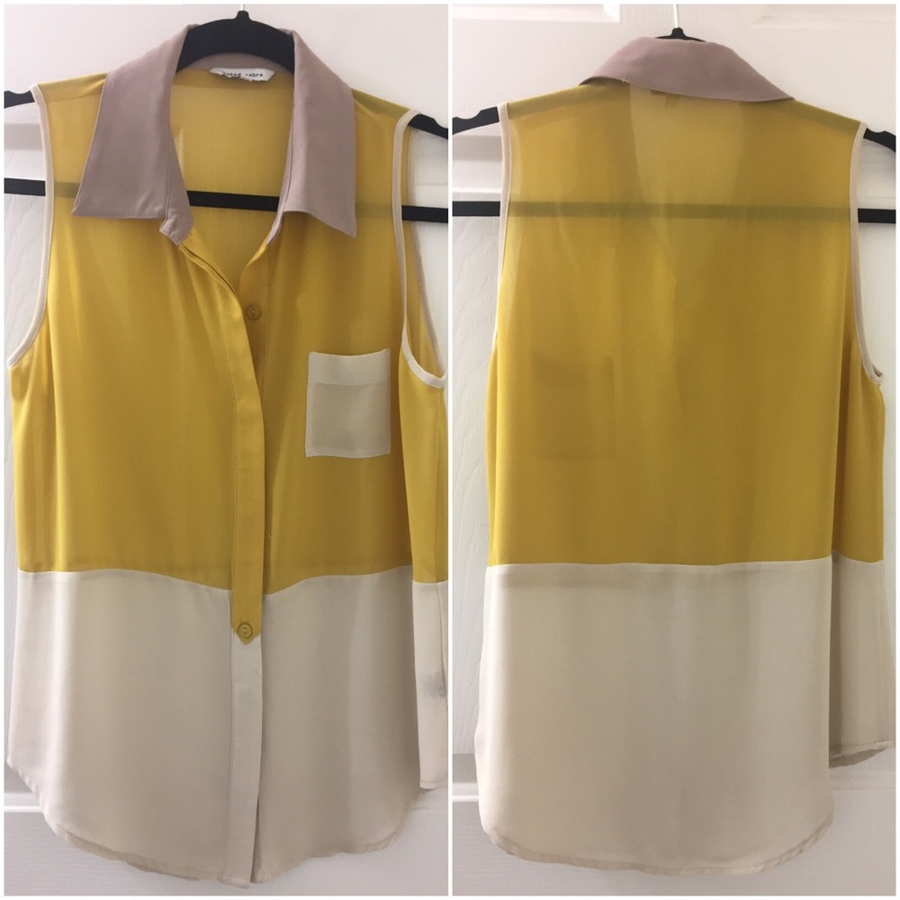 Dual Toned Blouse