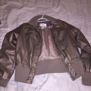 Leather jacket