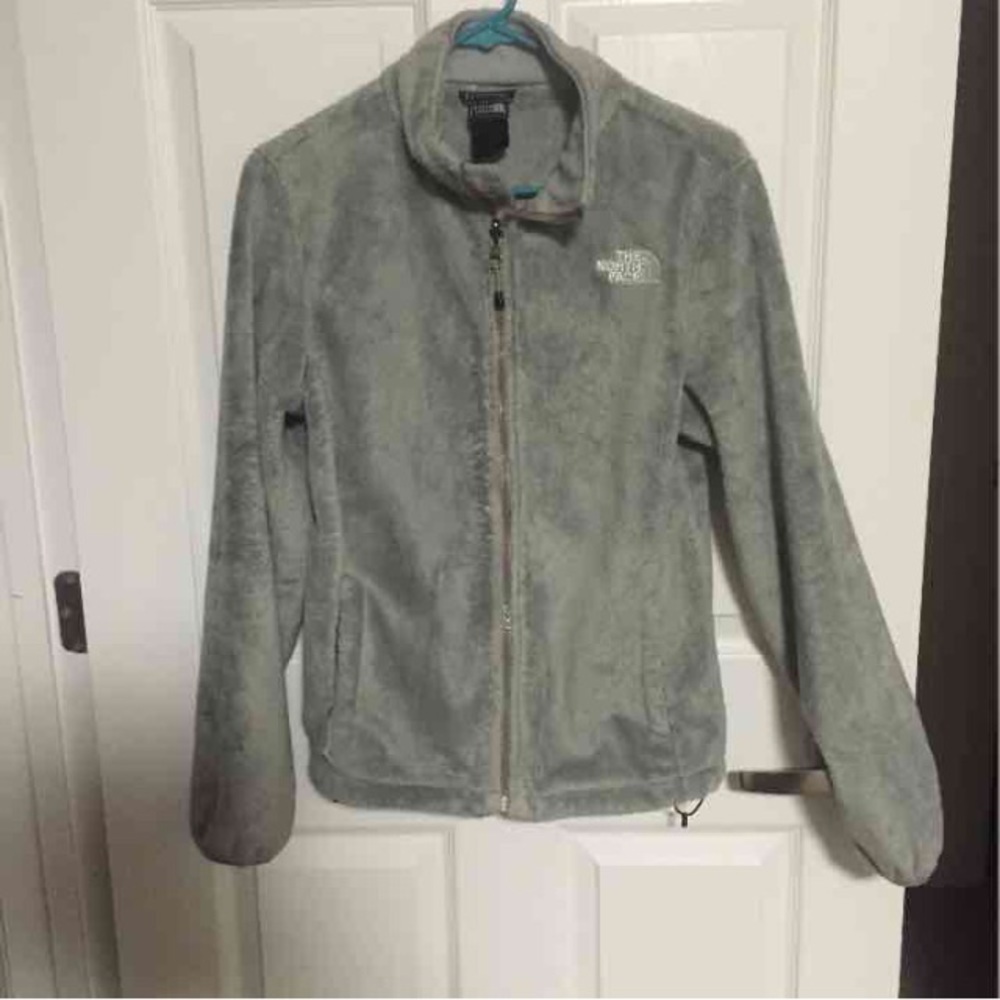 Grey the north face jacket