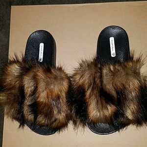 Fur Slippers