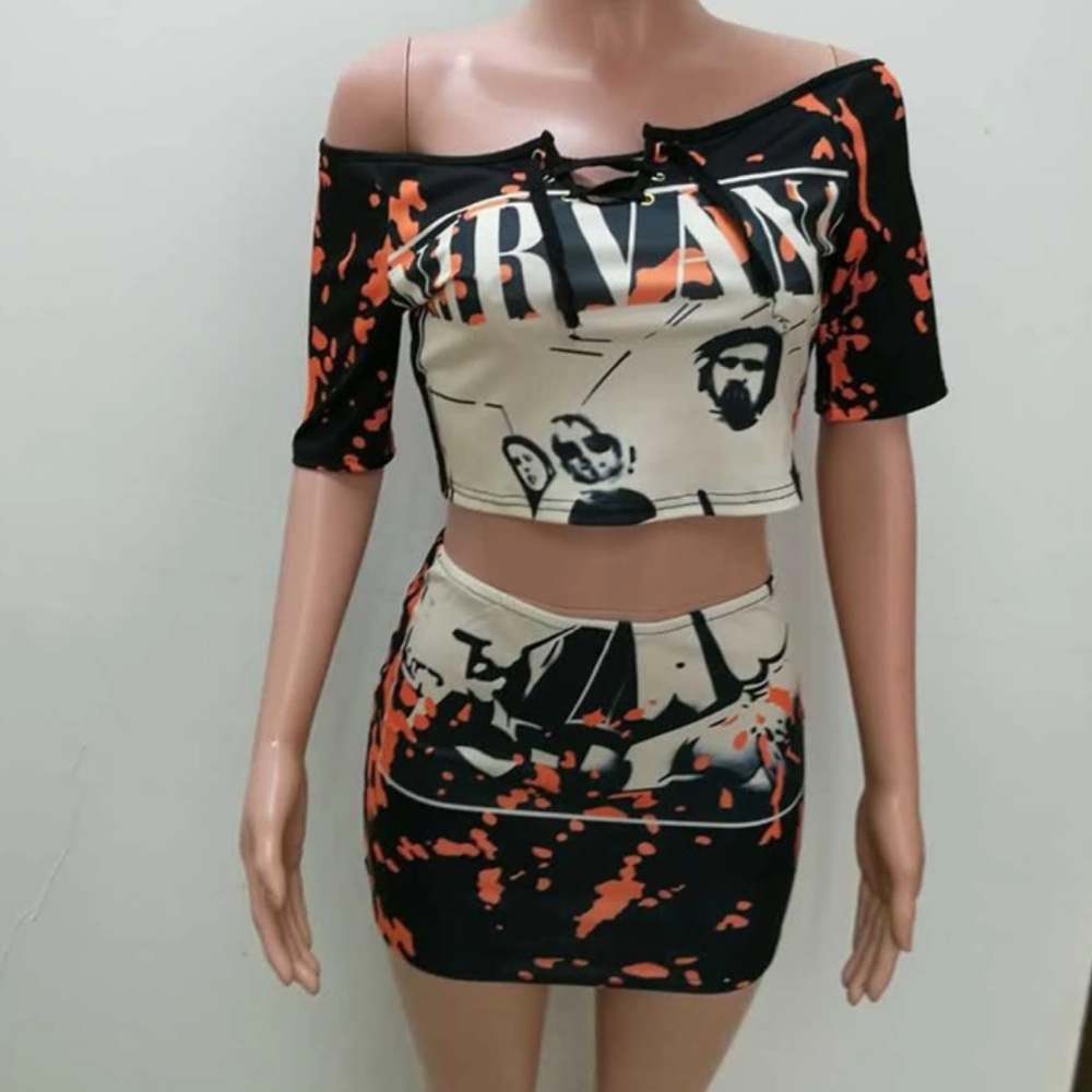 Nirvana concert shirt