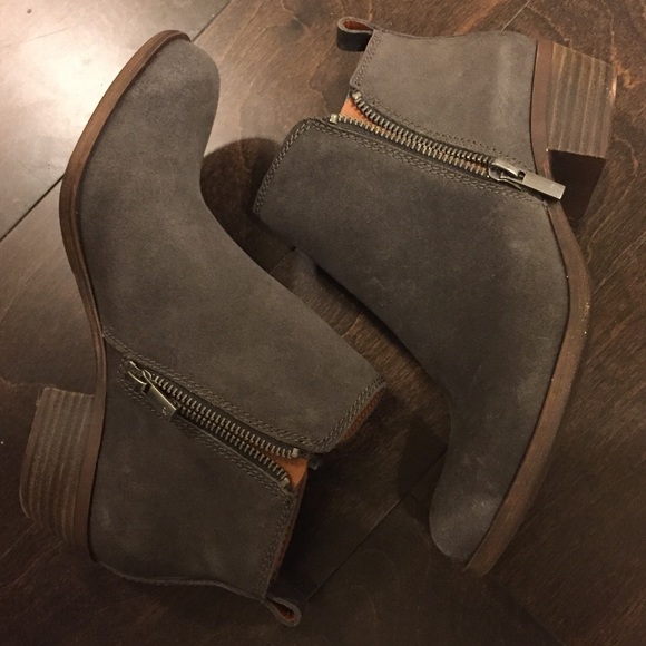 Lucky Brand Grey Basel Bootie - Picture 4 of 4