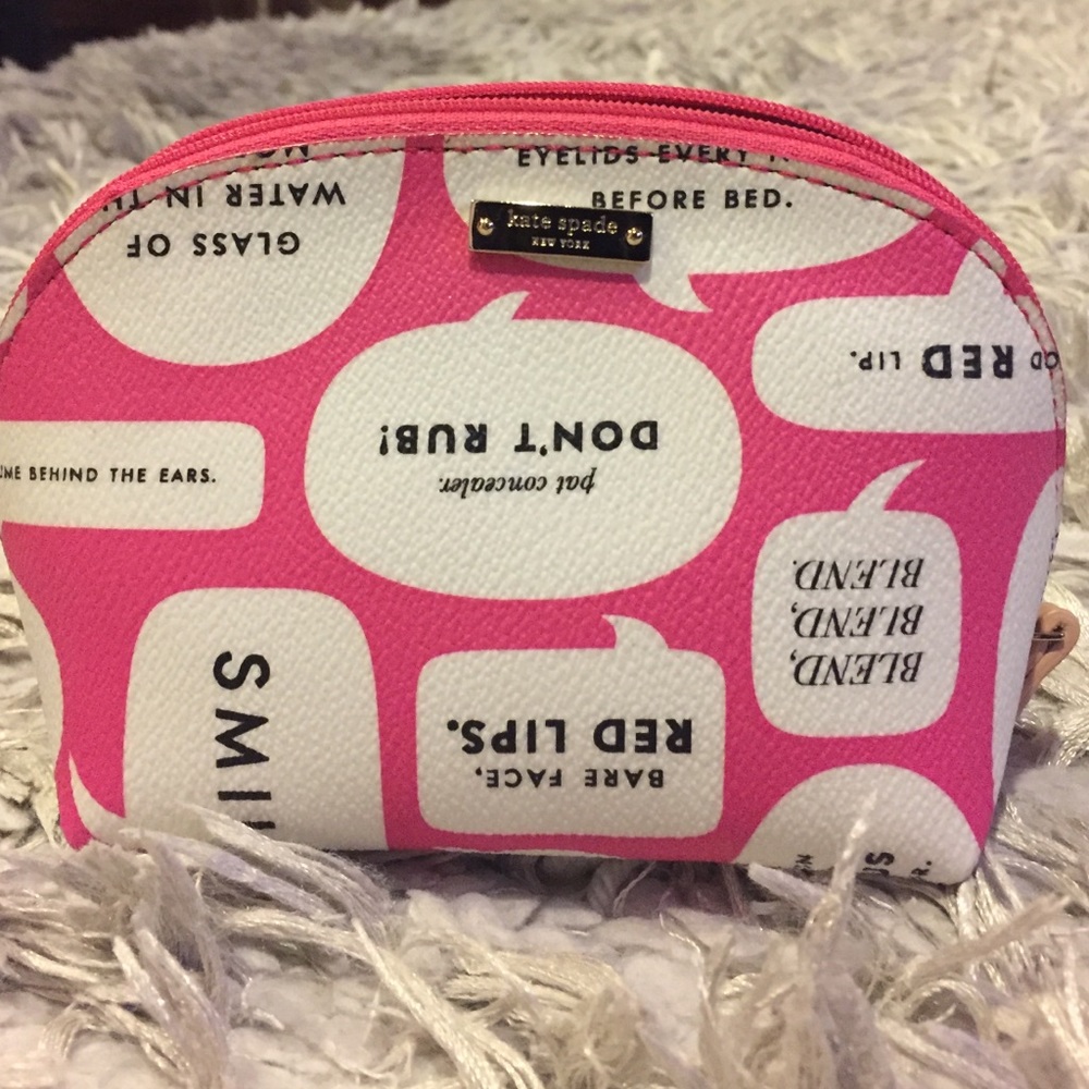 Kate spade make up bag