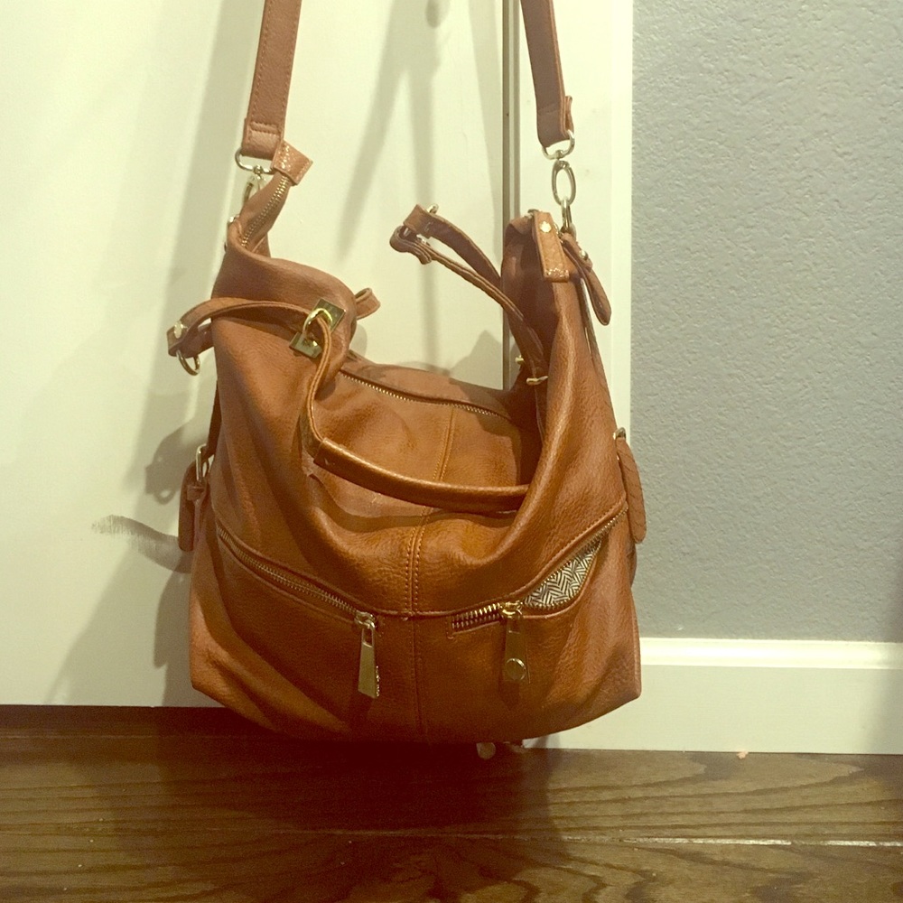 STEVE MADDEN BROWN PURSE