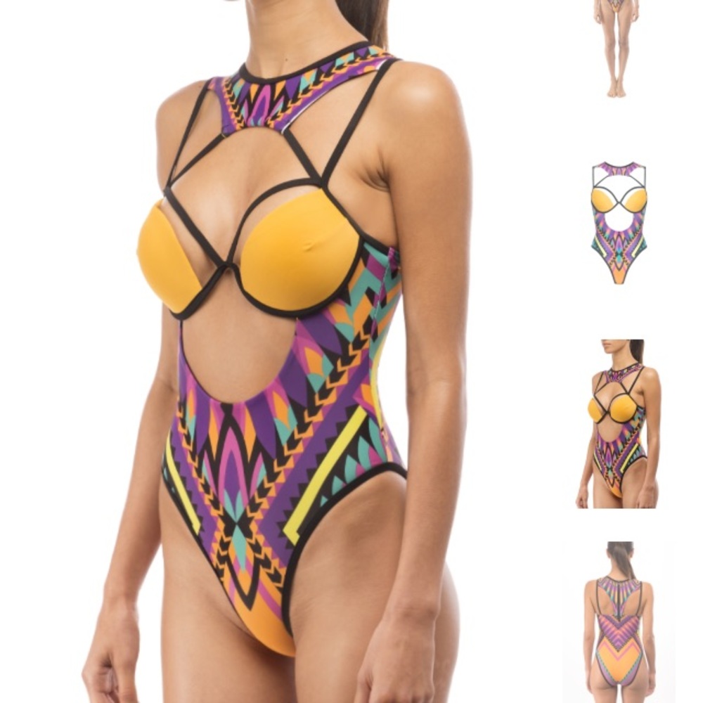 Andrea Iyamah "Aphiz" One-Piece Swimsuit