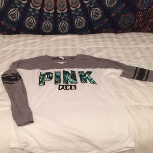 Victoria secret Pink open back long sleeve