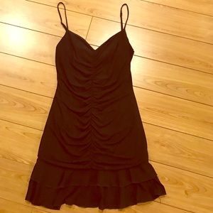 BCBGMaxazria black mini dress