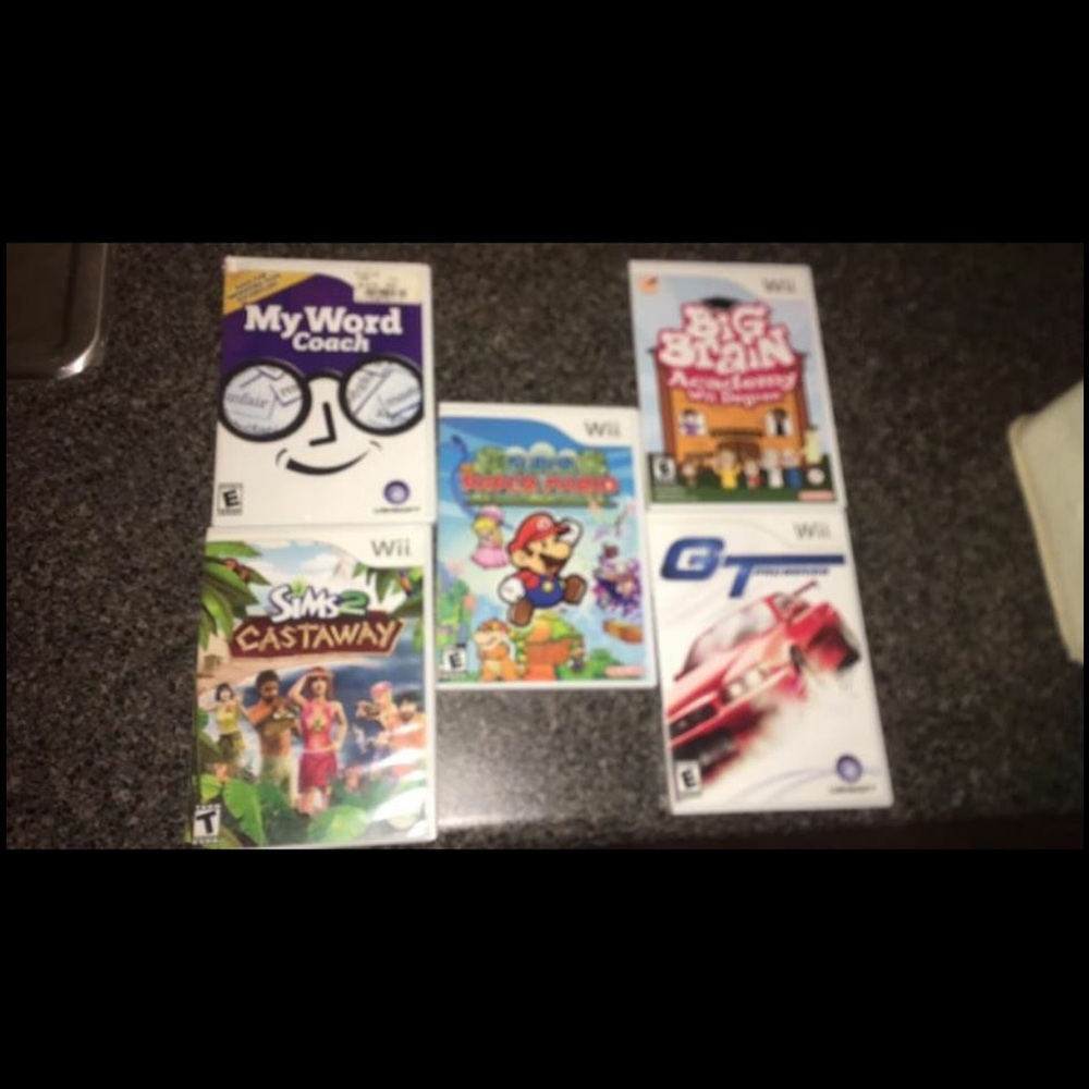 Wii video games!!!