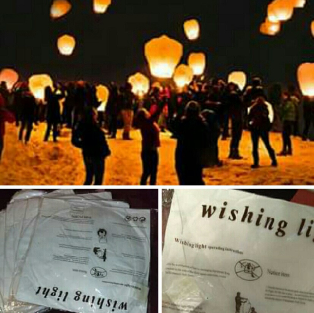 CHINESE LANTERNS 6pcs