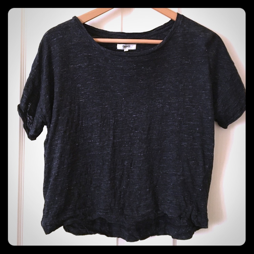 Madewell linen tshirt