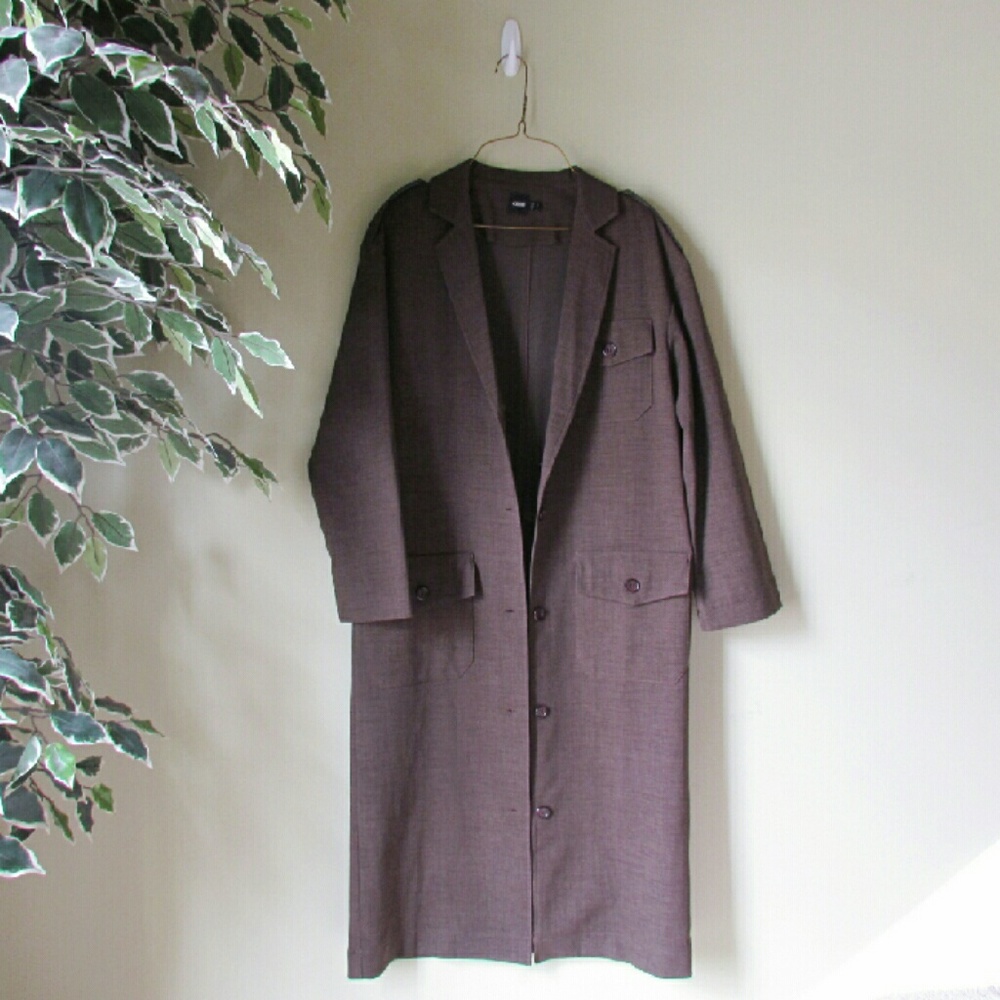 Asos // Dark Olive Trench Coat