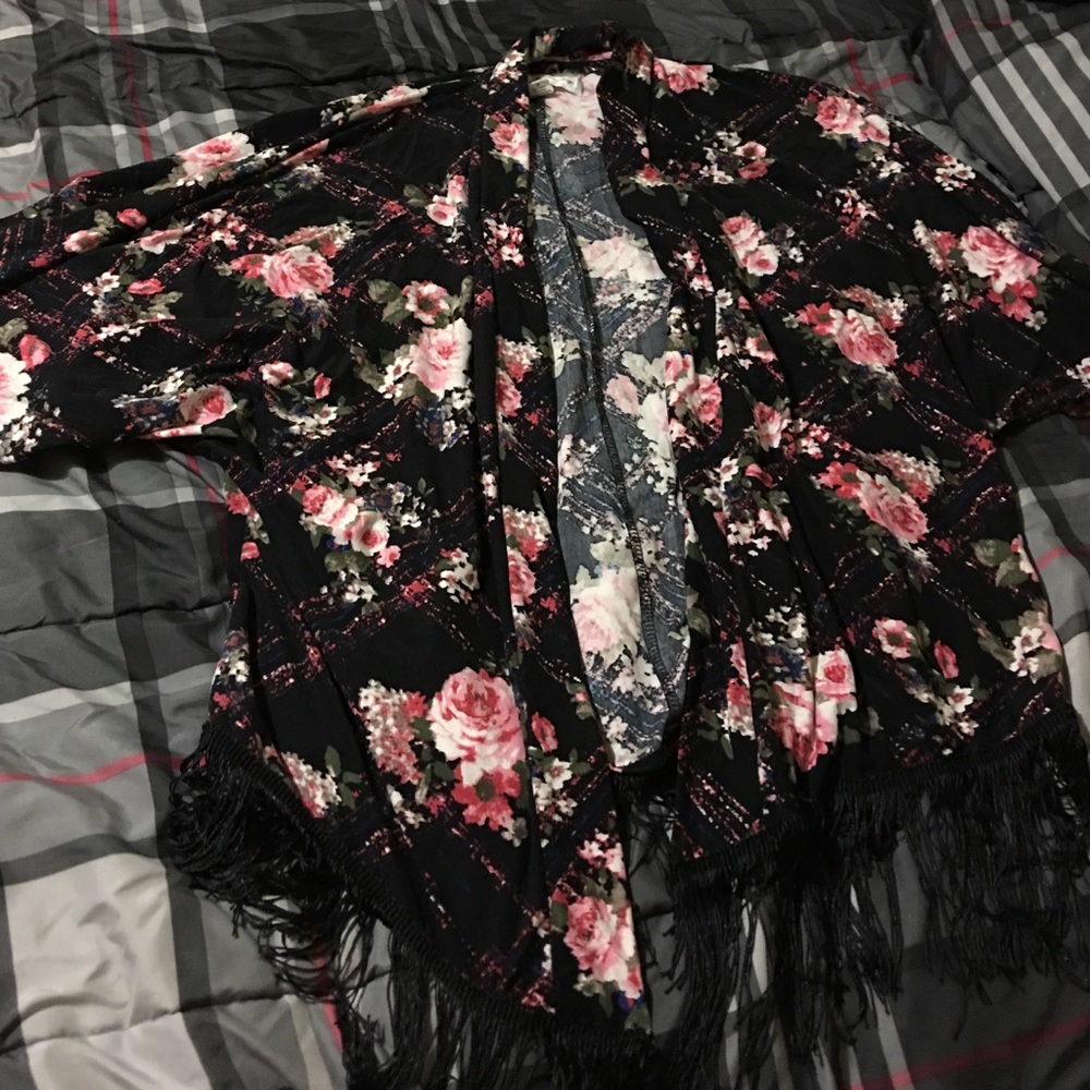 Floral kimono
