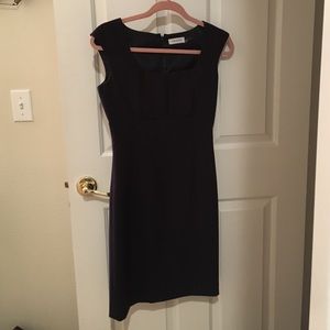 Calvin Klein, navy blue dress size 2
