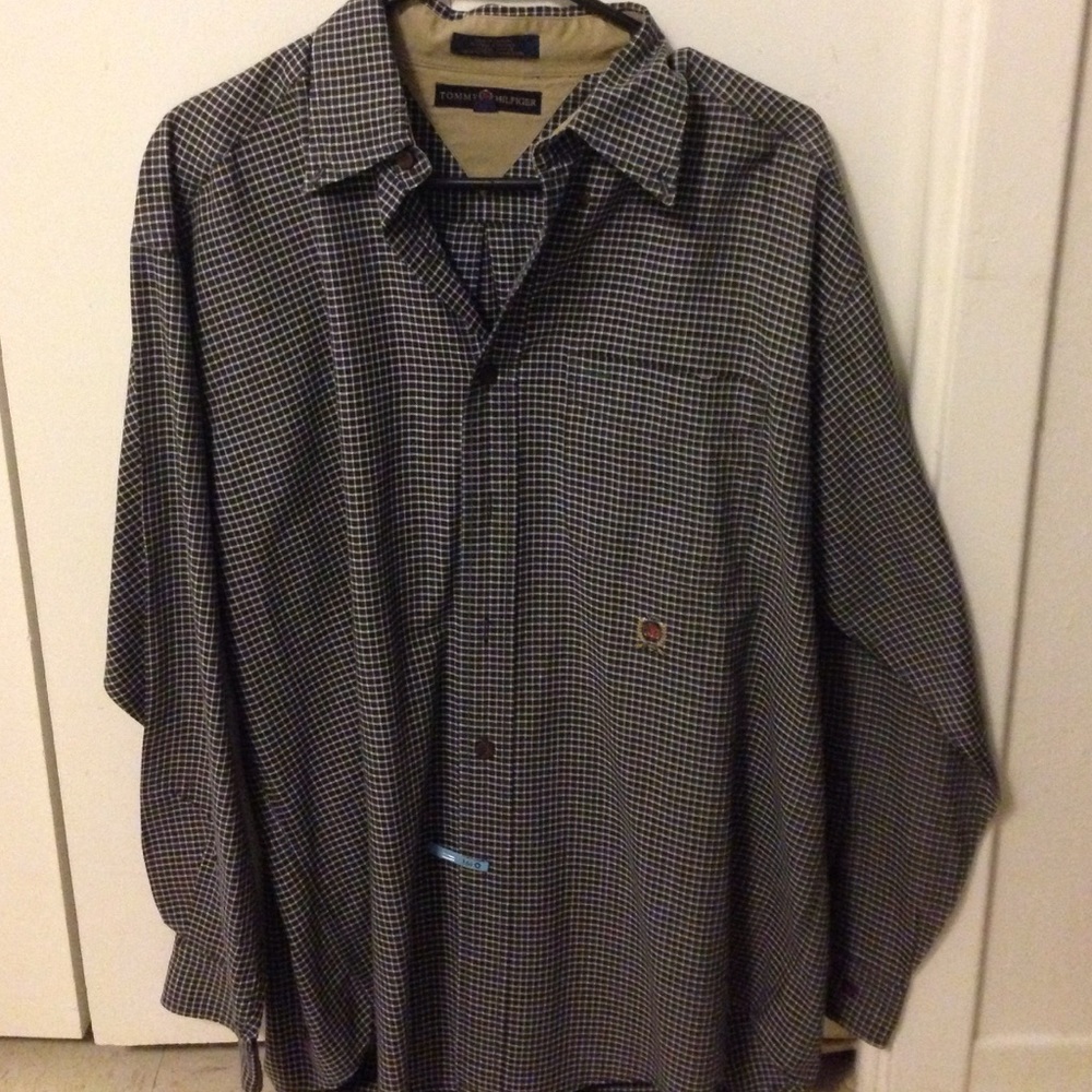 Tommy shirt fresh out the dry cleaners