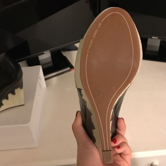 Brand New unique 10 Crosby Derek Lam wedges. 8M - Picture 4 of 4