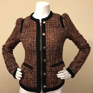 Free People Tweed Blazer Jacket